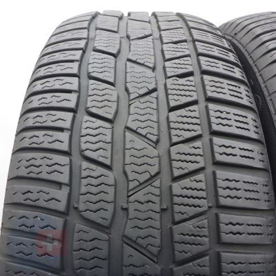 2. Opony 225/55 R17 2x CONTINENTAL 101V XL ContiWinterContact TS850P Zimowe 2018 7mm