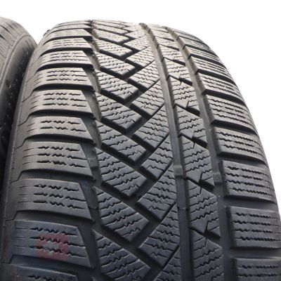 4. Opony 235/55 R19 2x CONTINENTAL 101T WinterContact TS850P Seal Zimowe 2022 Jak Nowe 7,2mm