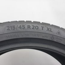 8. Opony 215/45 R20 2x CONTINENTAL 95T XL WinterContact TS 870 P Zimowe 2025 8,5mm