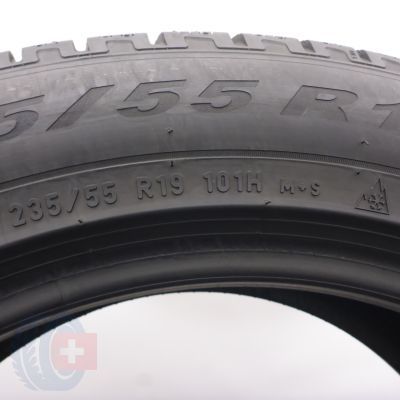 5. Opony 235/55 R19 2x PIRELLI 101H Scorpion Winter Run Flat MOE Zimowe 2023 5,9-6,2mm
