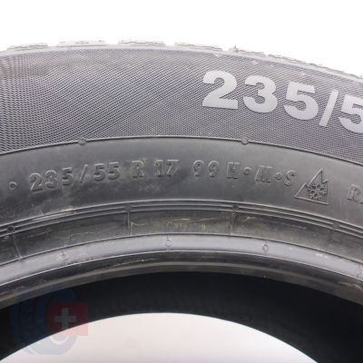 7. Opony 235/55 R17 4x CONTINENTAL 99H XL XL ContiWinterContact TS 830 P A0 Zimowe 2022