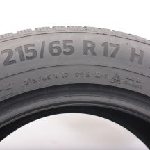 4. Opony 215/65 R17 2x CONTINENTAL 99H WinterContact TS870P Zimowe 2024 7,2mm