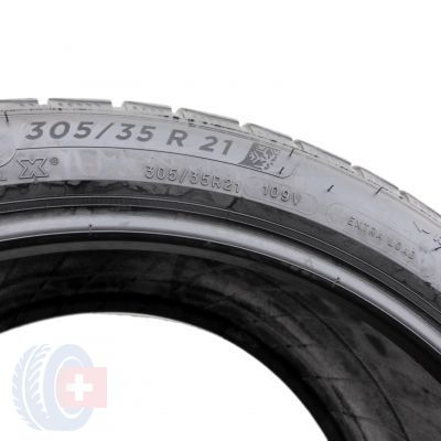 6. 2 x MICHELIN 305/35 R21 109V XL N0 5-6mm Pilot Alpin 5 SUV Zima DOT19