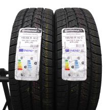 3. Opony 195/65 R16C 4x CONTINENTAL 104/102T VanContact Winter Zimowe 2023 Jak Nowe Nieużywane 