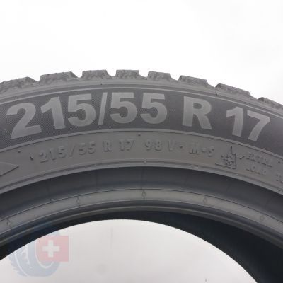 5. Opona 215/55 R17 1x SEMPERIT 98V XL Speed-Grip 5 Zimowa 2024 7,4mm