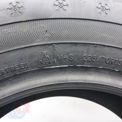 2. Opony 225/70 R15C 2x COOPER 112/110R Avon Zimowe 2019 9,8-10mm