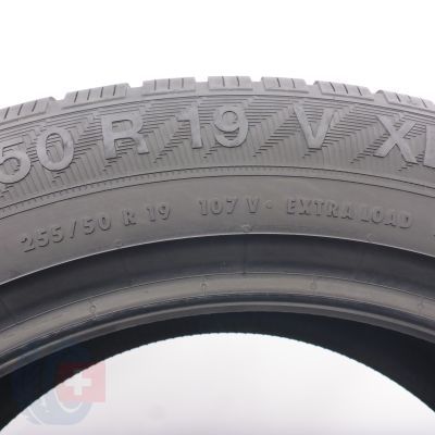 6. Opony 255/50 R19 4x GISLAVED 107V XL EuroFrost6 Zimowe 2021, 2023 6,8-7,8mm