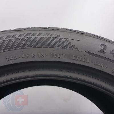 6. Opony 245/45 R18 2x ESA TECAR 100Y XL Spirit PRO Letnie 2020 8mm