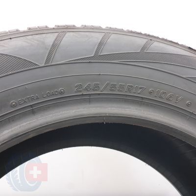 8. Opony 245/55 R17 4x FALKEN 106V XL Eurowinter HS01 Zimowe 2021