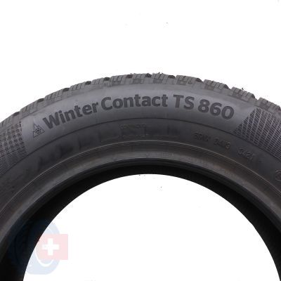 7. Opony 195/65 R16 4x CONTINENTAL 92H WinterContact TS860 Zimowe 2021 Jak Nowe Nieużywane