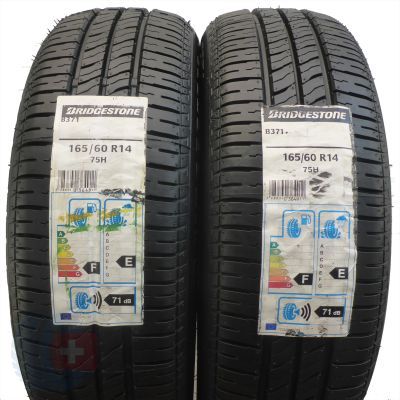 2 x BRIDGESTONE 165/60 R14 75H B371 Lato 2015, 2016 NIEUŻYWANE 