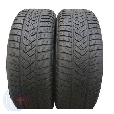 2 x PIRELLI  225/45 R19 96V XL Winter Sottozero 3  RUN FLAT Zima 6mm