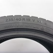 6. Opony 235/40 R19 4x CONTINENTAL 96V XL WinterContact TS 870 P Zimowe 2023/24 7,4-7mm