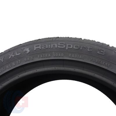 8. Opony 225/45 R17 4x UNIROYAL 94Y XL RainSport 3 Letnie 2018 Jak Nowe Nieużywane