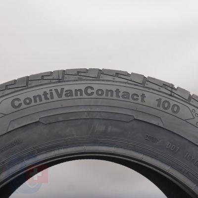 7. Opony 215/65 R16C 2x CONTINENTAL 109/107T ContiVanContact 100 Letnie 2022 Nieużywane