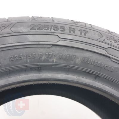 6. Opony 225/55 R17 2x CONTINENTAL 101V XL ContiVanContact 200 Reinforced Letnie 2024 