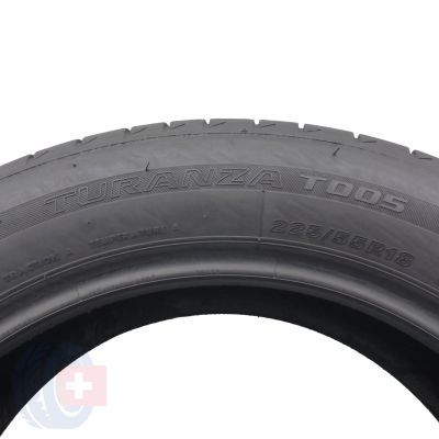 5. 2 x BRIDGESTONE 225/55 R18 98V Turanza T005 Lato 6,8mm 2019 Jak Nowe