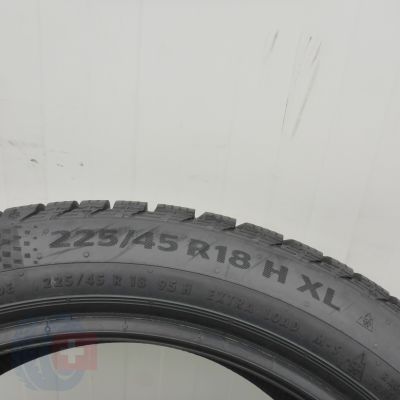 6. Opony 225/45 R18 2x CONTINENTAL 95H XL WinterContact TS 860 S RFT BMW Zimowe 2020 7,5mm
