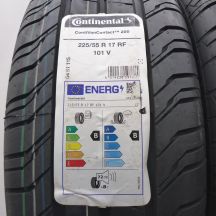 2. Opony 225/55 R17 2x CONTINENTAL 101V XL ContiVanContact 200 Reinforced Letnie 2024 
