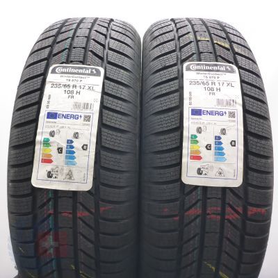 Opony 235/65 R17 2x CONTINENTAL 108H WinterContact TS870 P Zimowe 2022