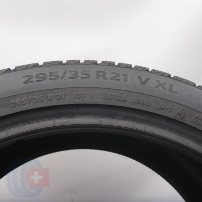 6. Opony 295/35 R21 2x CONTINENTAL 107V XL WinterContact TS860S Zimowe 2022 6,8mm