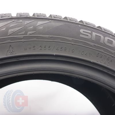 2. Opona 255/45 R19 1x NOKIAN 104V XL Snowproof 2 SUV Zimowa 2023 6mm