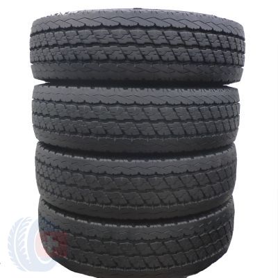 4 x BRIDGESTONE 195/80 R14C 106/104R Duravis R630 Lato 2017/18 9-9,5mm Jak Nowe