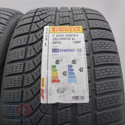 3. Opony 285/40 R20 2x PIRELLI 108V XL P Zero Winter NF0 Zimowe 2022/23 