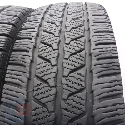 2. Opony 225/75 R16C 4x CONTINENTAL 121/120R VanContact Winter Zimowe 2019 6,8-8mm