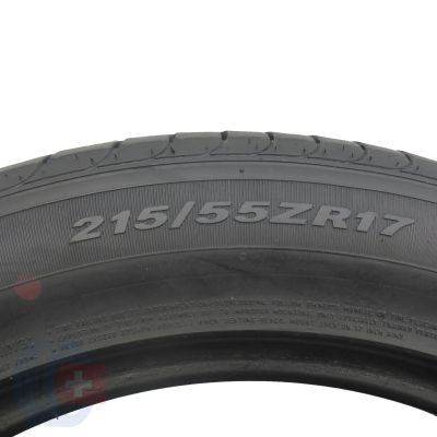 6. 4 x NEXEN 215/55 ZR17 98W XL N Fera SU1 Lato 2015 5,2-6mm