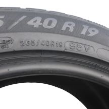 4. 2 x MICHELIN 265/40 R19 98V Pilot Alpin PA4 NO Zima 2017 Jak Nowe