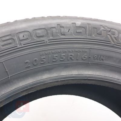 8. Opony 205/55 R16 4x DUNLOP 91H Sport BluResponse Letnie 2025 