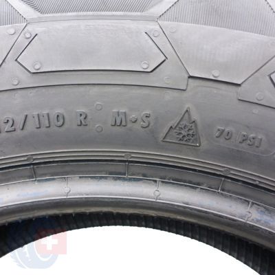 2. Opony 225/65 R16C 4x CONTINENTAL 112/110R VanContact Winter Zimowe 2023, 2024 8,2-9mm