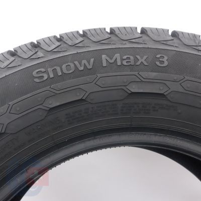 7. Opony 205/70 R15C 2x UNIROYAL 106/104R SnowMax 3 Zimowe 2020 Jak Nowe 10,2-10,4mm