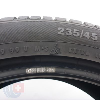 2. Opony 235/45 R19 2x CONTINENTAL 99V XL MO ContiWinterContact TS830P Zimowe 2017 7-8mm