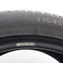 2. Opony 235/45 R19 2x CONTINENTAL 99V XL MO ContiWinterContact TS830P Zimowe 2017 7-8mm