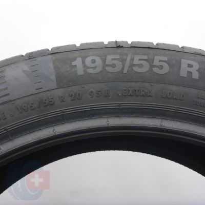5. Opony 195/55 R20 2x CONTINENTAL 95H XL ContiEcoContact5 Letnie 2023 Nieużywane