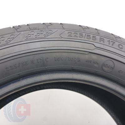 7. Opony 225/55 R17C 4x CONTINENTAL 109/107H ContiVanContact 200 Demo Letnie 2021 