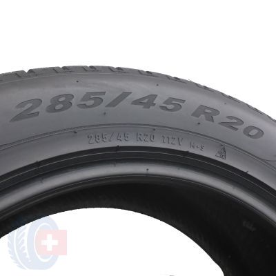 6. 2 x PIRELLI 285/45 R20 112V XL Scorpion Winter Zima  5.5 ; 5.8mm