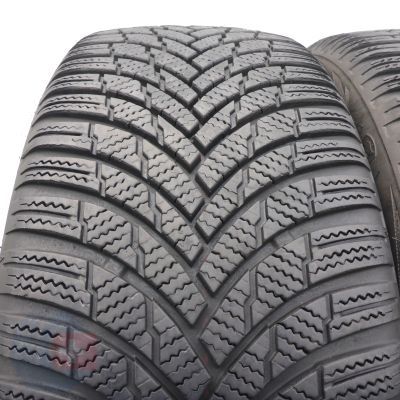 3. Opony 205/50 R17 2x FIRESTONE 93V XL Winterhawk 4 Zimowe 2021 Jak Nowe 7-7,2mm