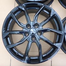 2. 4 x Alufelgi 18 AUDI BMW INFINITI MERCEDES 5x112 7J Et22 Brock Alloy A6 X3 X4 Q30 GLA Czujniki