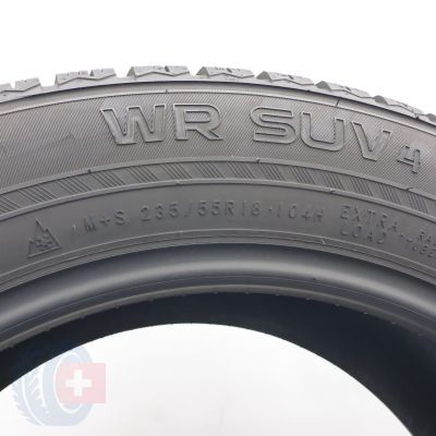 5. Opony 235/55 R18 2x NOKIAN 104H XL WR SUV 4 Zimowe 2021 7mm