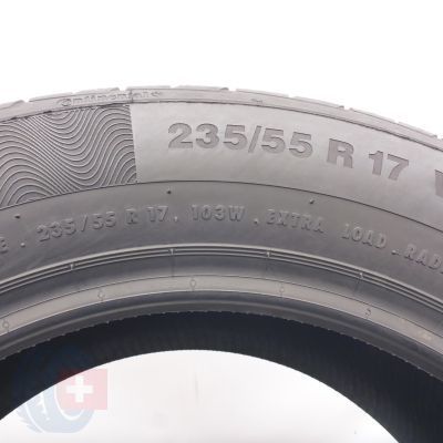 4. Opona 235/55 R17 1x CONTINENTAL 103W XL ContiPremiumContact 5 Letnia 2022 Nieużywana