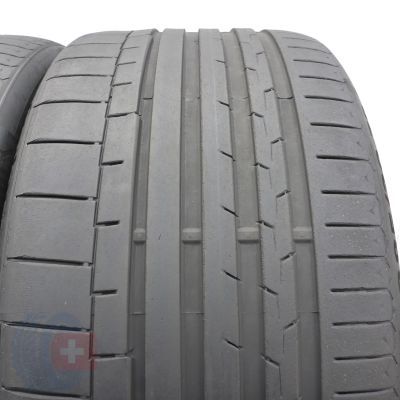 3. Opony 285/30 R22 2x CONTINENTAL 101Y XL SportContact6 Letnie 2022 5,2mm