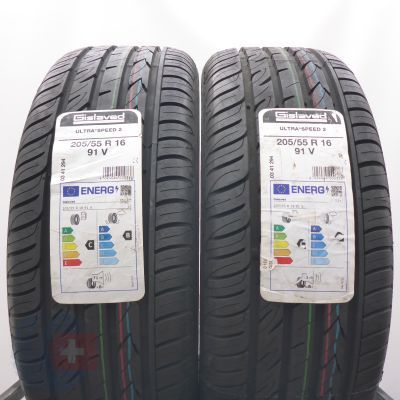Opony 205/55 R16 2x GISLAVED 91V Ultra Speed 2 Letnie 2023 