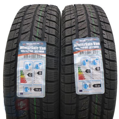2 x NORDEX 195/75 R16C 107/105R WinterSafe Van LT Zima 2020 Jak Nowe