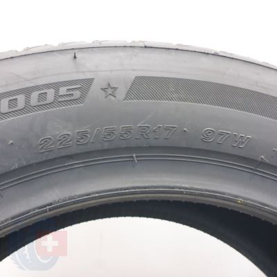 6. Opony 225/55 R17 2x BRIDGESTONE 97W Turanza T005 BMW Letnie 2024