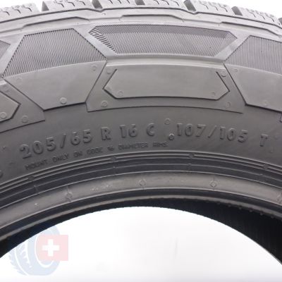 5. Opony 205/65 R16C 2x CONTINENTAL 107/105T VanContact Winter Zimowe 2022 7,2mm