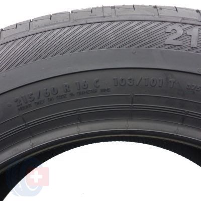 7. Opony 215/60 R16C 4x BARUM 103/101T Vanis 2 Letnie 2020 Jak Nowe