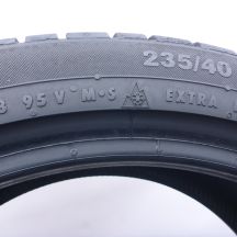 2. Opony 235/40 R18 2x CONTINENTAL 95V XL MO ContiWinterContact Ts830P Zimowe 2016 7,5-7,8mm